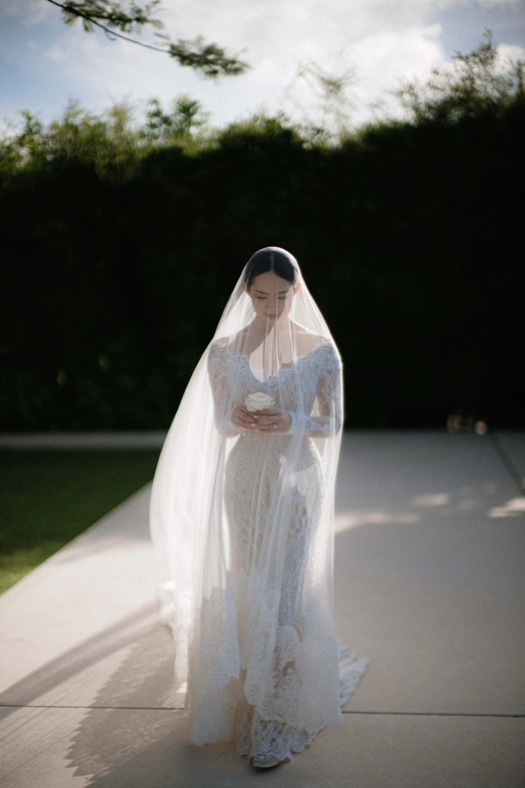 Bride Portraits during sunrise